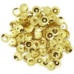 Gold Small Cup Sequins - Hobby & Crafts