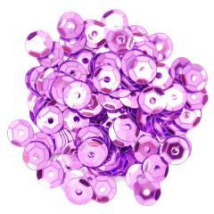 Lilac Small Cup Sequins - Hobby & Crafts