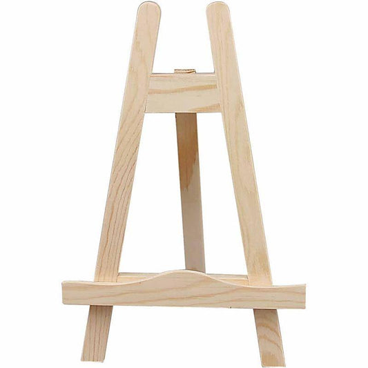 25cm Wooden Art Artists Mini Easel Stand Painting Dolls House Miniature Craft - Home - Crafts
