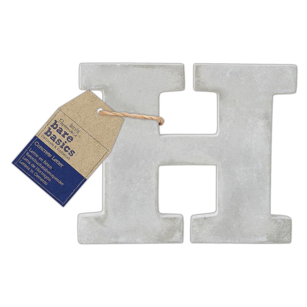 26 x Papermania Bare Basics Concrete Alphabet Letters ( A - Z ) Decorations Scrapbooking Crafts 80mm - Home - Crafts