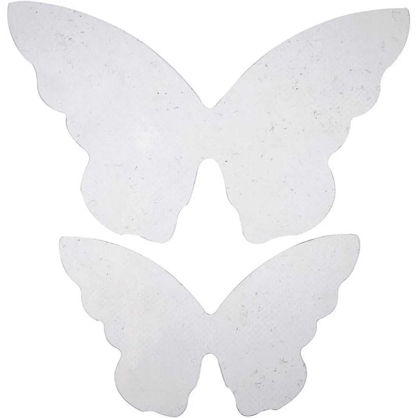 20 x Butterfly Die Cut Out Wings 12cm/16cm Hanging Design Decoration Make Craft