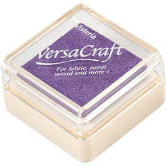 VersaCraft Wisteria Ink Pad Textile Fabric Paper Cardboard Stamp - Hobby & Crafts