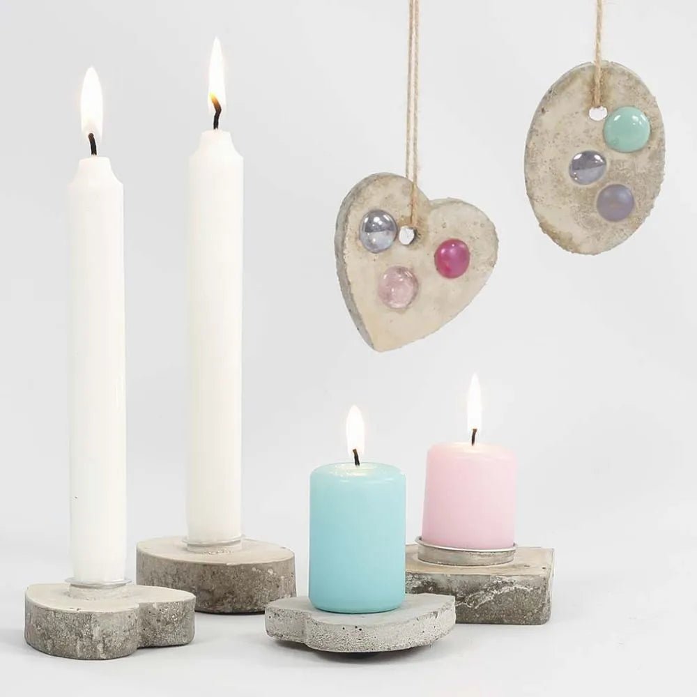 30 White Taper Candles 100% Stearin 8 Hrs Burning Time Christmas - Home-Crafts