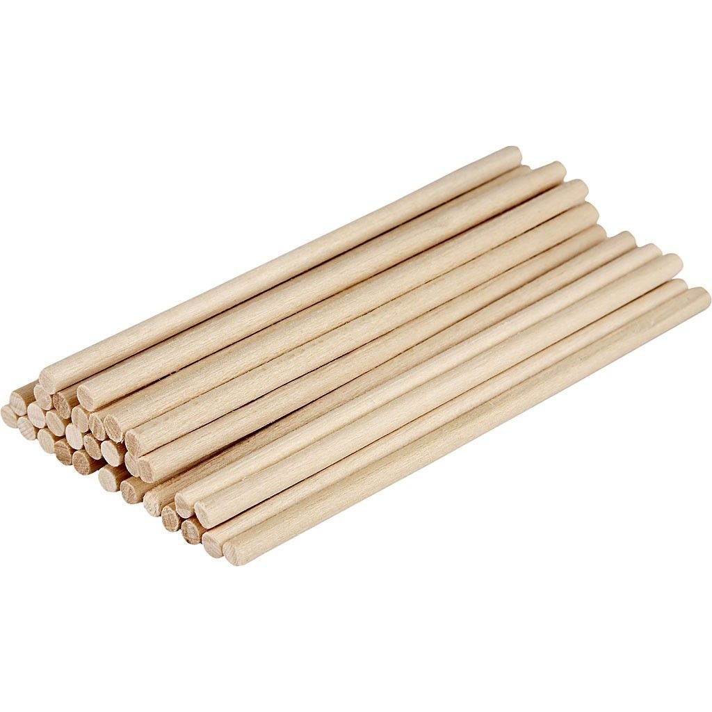 30 x Lime Wood Small Sticks For Lollipop Decoration Crafts 9.5 cm - Home - Crafts