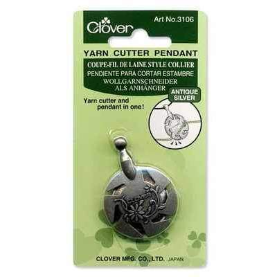 CL3106 -Yarn Cutter Pendant/Antique Silver - Hobby & Crafts