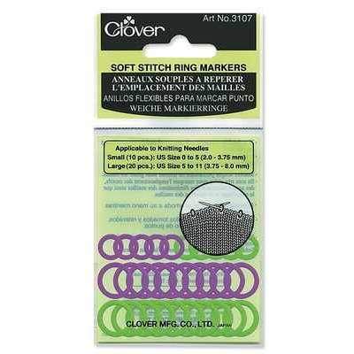CL3107- Soft Stitch Ring Markers - Hobby & Crafts