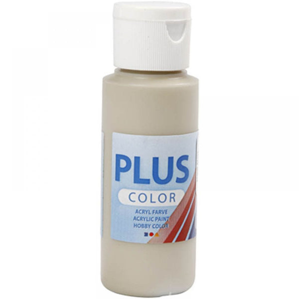 Plus Colour Craft Paints 60ml Bottles | Choose Colour | Water-Based Full-Coverage Craft Paint