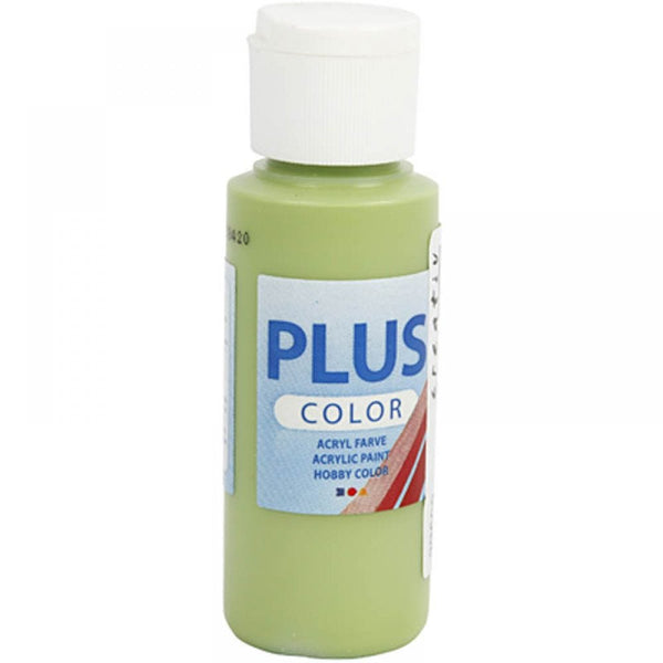 Plus Colour Craft Paints 60ml Bottles | Choose Colour | Water-Based Full-Coverage Craft Paint