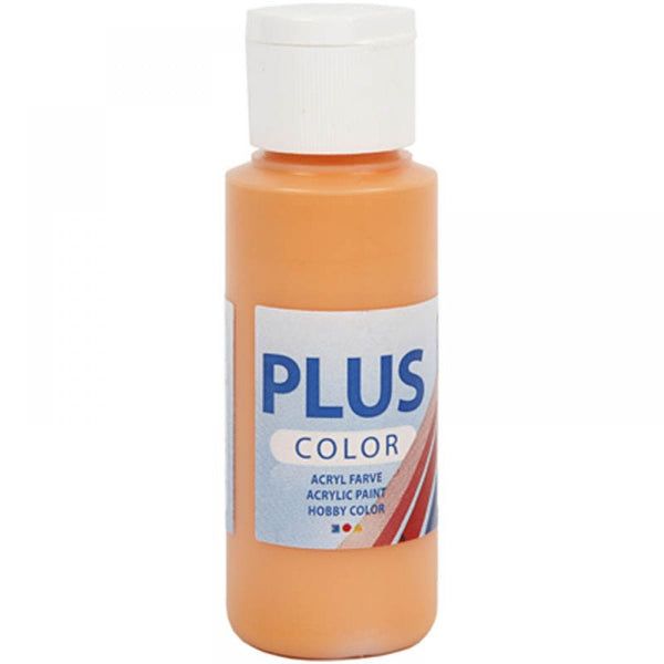 Plus Colour Craft Paints 60ml Bottles | Choose Colour | Water-Based Full-Coverage Craft Paint