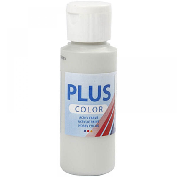 Plus Colour Craft Paints 60ml Bottles | Choose Colour | Water-Based Full-Coverage Craft Paint