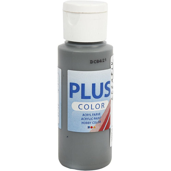 Plus Colour Craft Paints 60ml Bottles | Choose Colour | Water-Based Full-Coverage Craft Paint