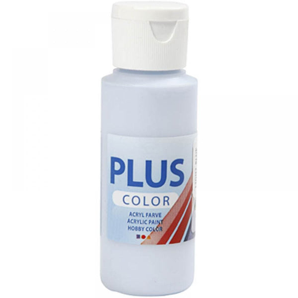 Plus Colour Craft Paints 60ml Bottles | Choose Colour | Water-Based Full-Coverage Craft Paint