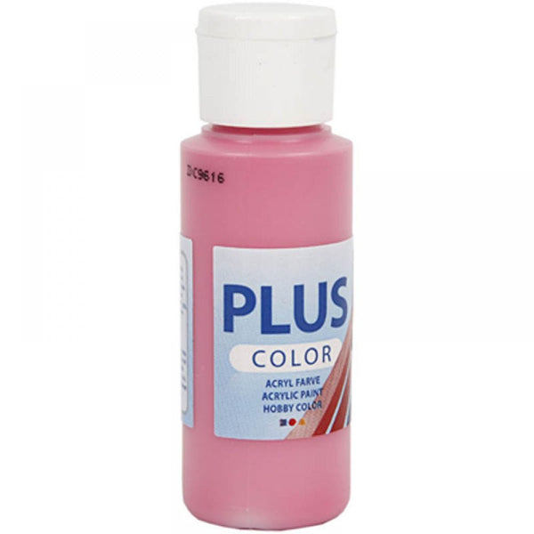 Plus Colour Craft Paints 60ml Bottles | Choose Colour | Water-Based Full-Coverage Craft Paint