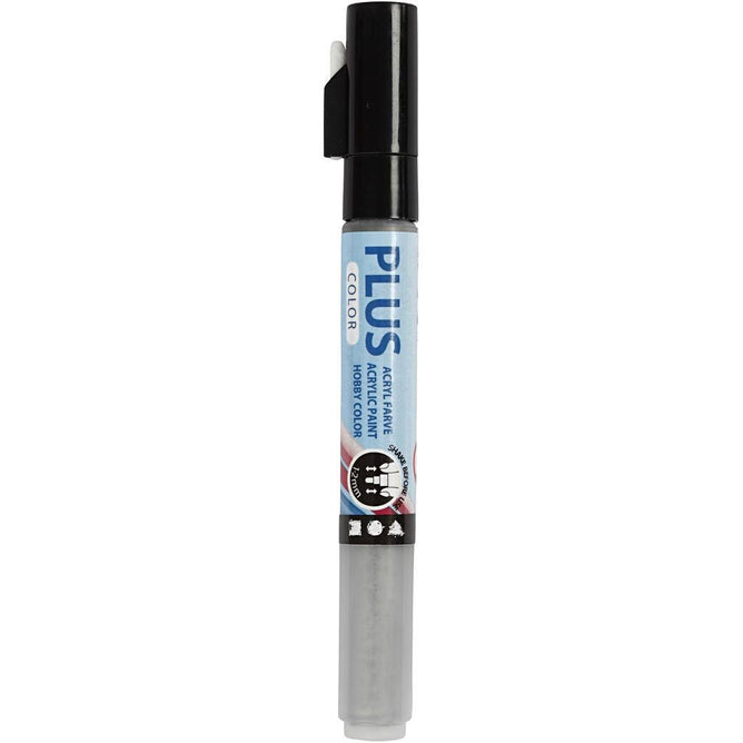Plus Colour Markers Water Based Full-Coverage Pump Tip 14.5cm Line:1-2mm 5,5ml | Choose Colour