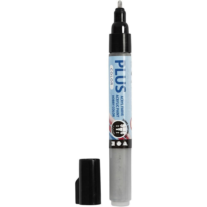 Plus Colour Markers Water Based Full-Coverage Pump Tip 14.5cm Line:1-2mm 5,5ml | Choose Colour