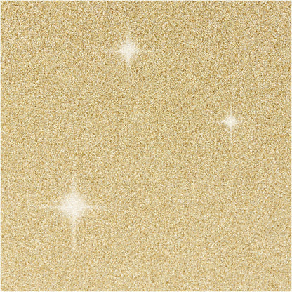 4 x Gold Colour Glitter Cards Paper Envelopes For Greetings Decoration - Home - Crafts