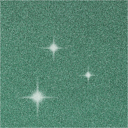 4 x Green Colour Glitter Cards Paper Envelopes For Greetings Decoration - Home - Crafts