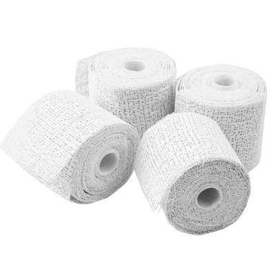 10m Plaster Bandage 5cm Wide 4 Rolls Moulding Modelling Flexible Craft - Hobby & Crafts