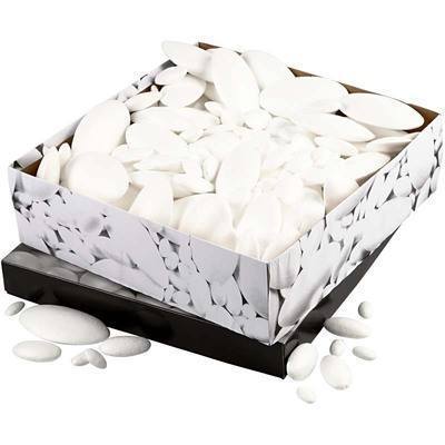 Polystyrene Oval Flat Ufo's - Bulk Buy 420 Assorted - Hobby & Crafts