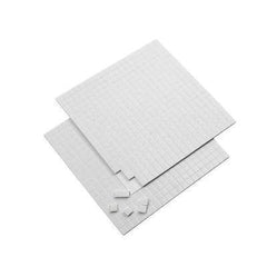 3D 400 Sticky Pads 5mm x 2mm Thick Double-Sided Adhesive Foam Card Making Craft - Hobby & Crafts