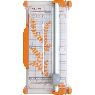 Fiskars A4 Guillotine Rotary Cutter & Ruler Paper/Card Trimmer Acute/Precision - F9908 - Hobby & Crafts
