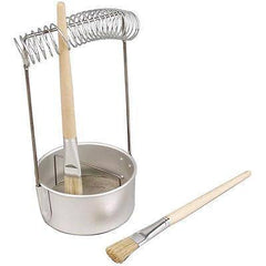 Brush Washer 23cm Cleaner Stand Practical Solution Aluminium Metal Artists Tools - Hobby & Crafts
