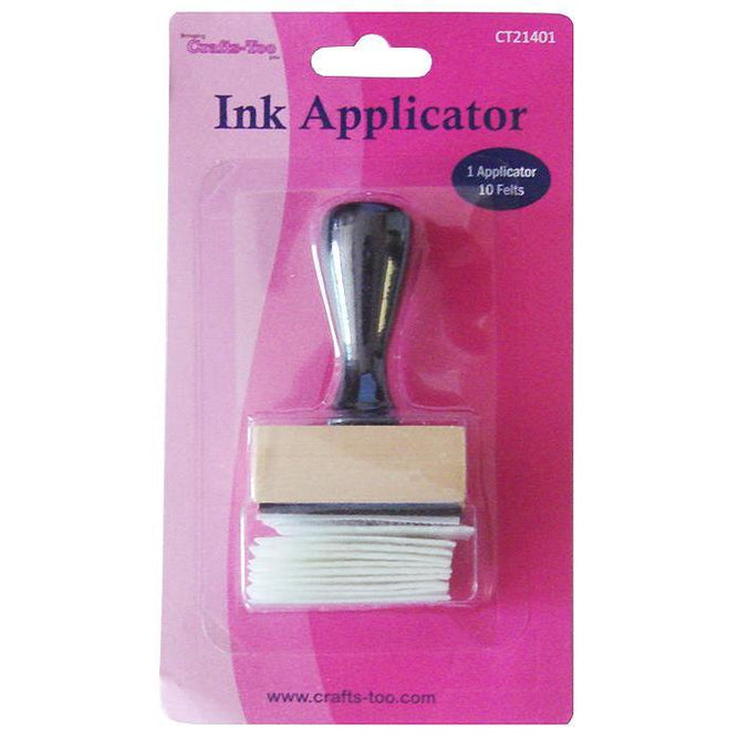 Crafts Too Ink Appicator Tool With Ten Felt For Craft Paint Decoration - Hobby & Crafts
