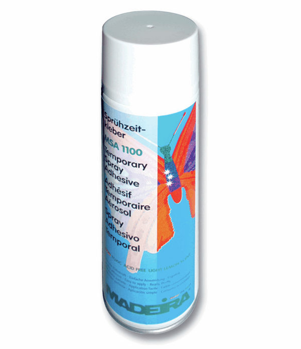 Madeira Fabric Sewing Embroidery Temporary Adhesive Spray: MSA1100: 500ml