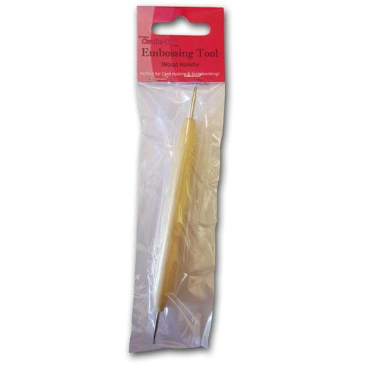 Crafts Too Embossing Tool Wooden Handle Card Making Scrapbooking Craft - Hobby & Crafts