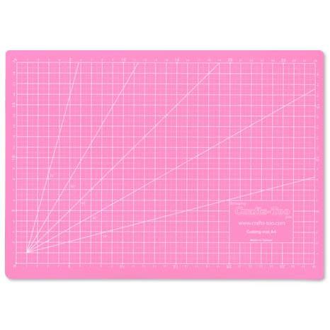A4 Crafts Too Pink Colour Cutting Mat Craft Art - Hobby & Crafts