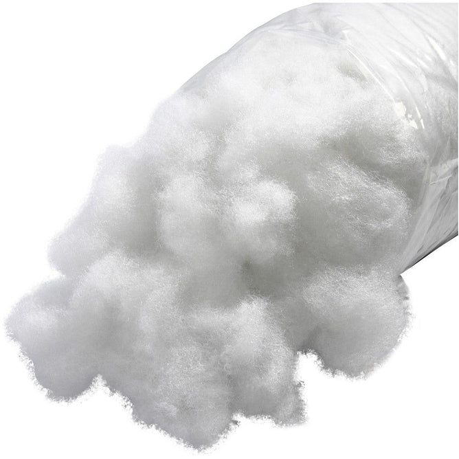 White Colour Polyester Hollow Doll Stuffing For Filling Toys Cushions Pillow 1Kg - Hobby & Crafts