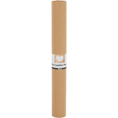 Faux Leather Cellulose Latex Paper 350g Light Brown 1 Meter Craft Project