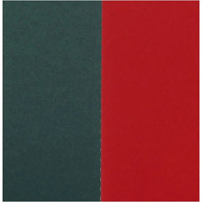 50 x Paper Cards Envelopes Sets Green Red Christmas Greeting Invitation 15cm SQ