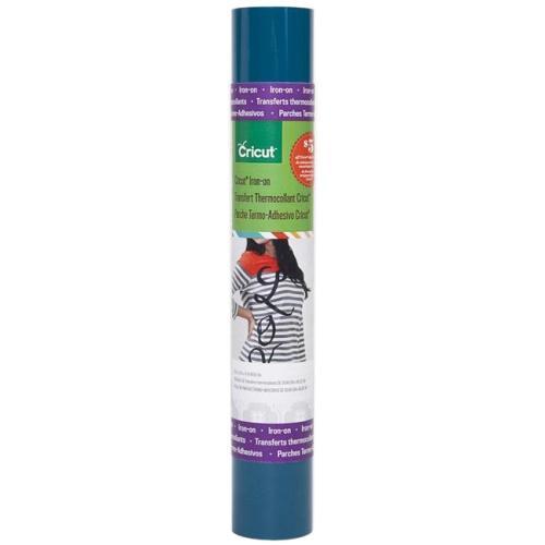 Cricut Iron On Lite Teal Black 12 in. x 19 in. Decorative Heat Transfer Film - Hobby & Crafts