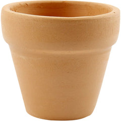 48 x Red Terracotta Flower Pots With Hole For Christmas Gardening Crafts D: 5 cm