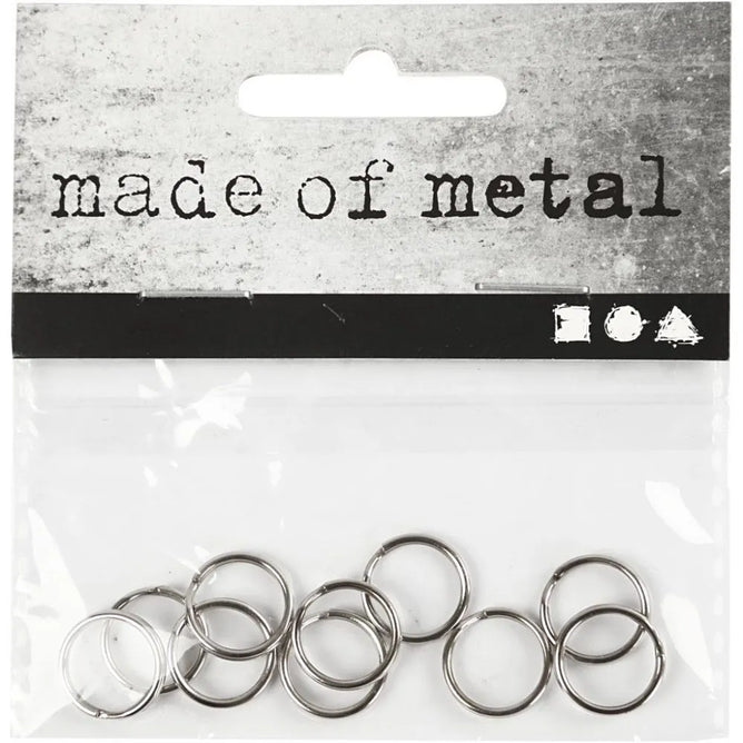 Metal Split Rings For Key Chains Christmas Hanging Decoration