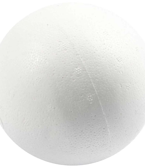 5 x Polystyrene Balls Versatile Craft Decorations Round Sphere - 12 cm