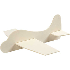 20 x Plywood Self Assemble Toy Airplanes Children Decoration Crafts 21.5x25.5 cm