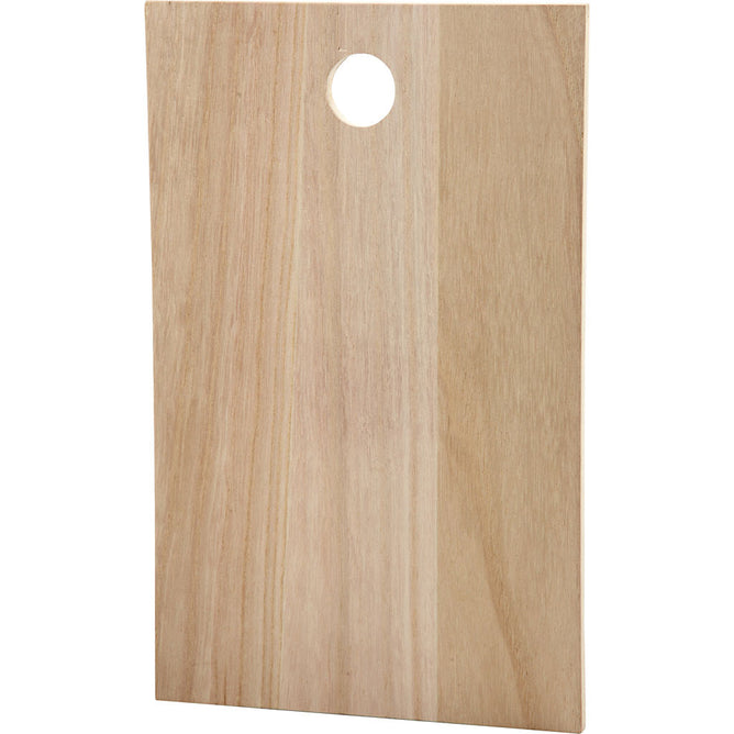 Paulownia Wood Slab With Hole Hanging Sign Board Home Furnishing Decoration Crafts 35x22 cm