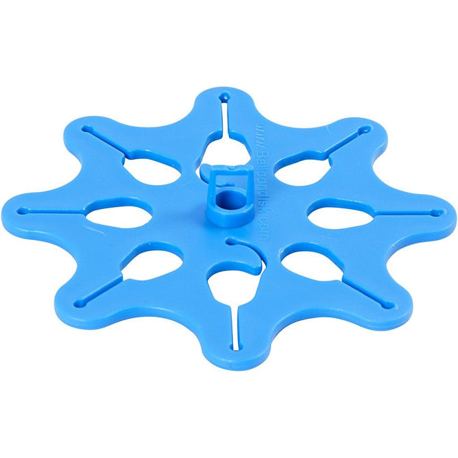 Happy Moments Blue Coloured Star Shaped Plastic Round Balloons Holder Dispenser - Hobby & Crafts