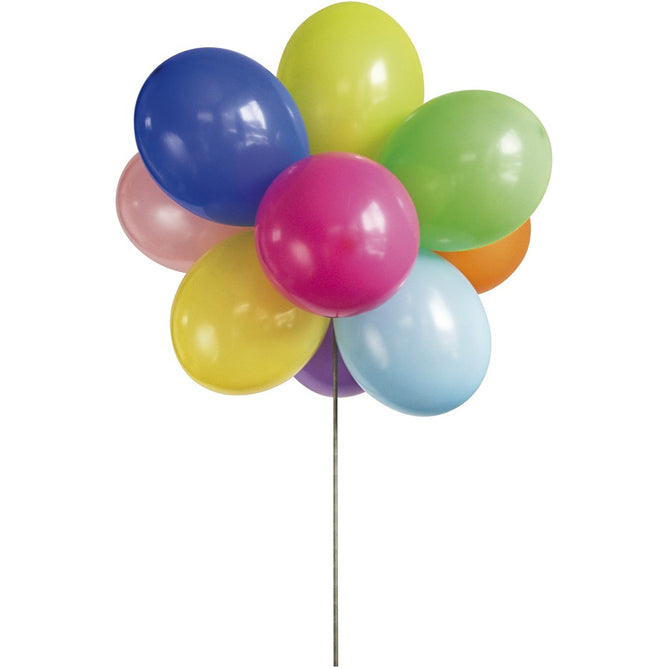 Happy Moments Star Shaped Plastic Round Balloons Holder Dispenser