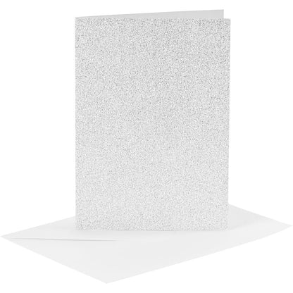 6 x Dark Green Colour Cards Paper Envelopes For Greetings Decoration - Home - Crafts
