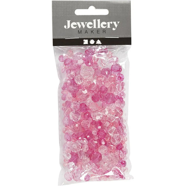 170 x Golden Harmony Faceted Crystal Beads Jewellery Making Supplies Crafts 45g