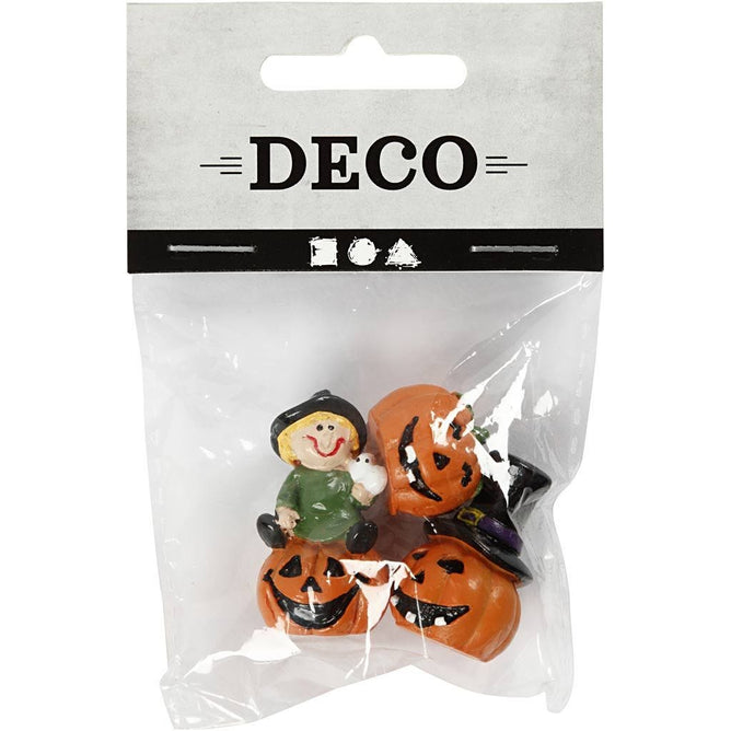 Miniature Halloween Resin Figurines 1.5-3.5cm 2cm 3pc Decorations