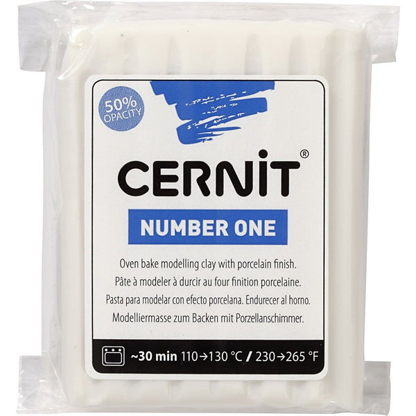 Cernit 56g Modelling Clay Oven Harden Porcelain Finish Assorted Colour Crafts