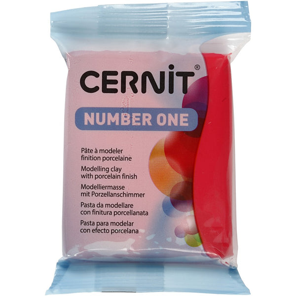 Cernit 56g Modelling Clay Oven Harden Porcelain Finish Assorted Colour Crafts