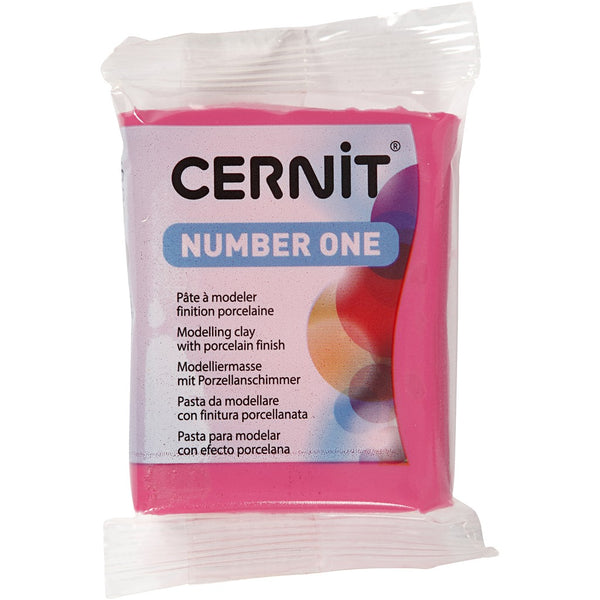 Cernit 56g Modelling Clay Oven Harden Porcelain Finish Assorted Colour Crafts