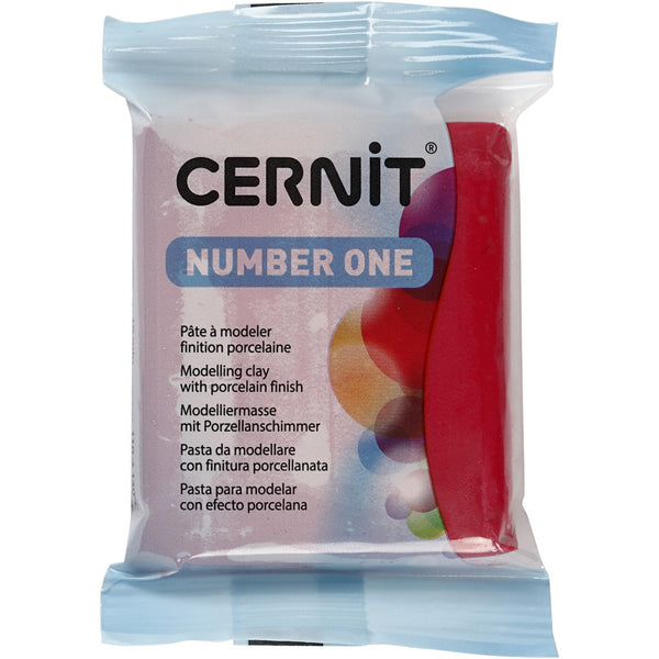 Cernit 56g Modelling Clay Oven Harden Porcelain Finish Assorted Colour Crafts