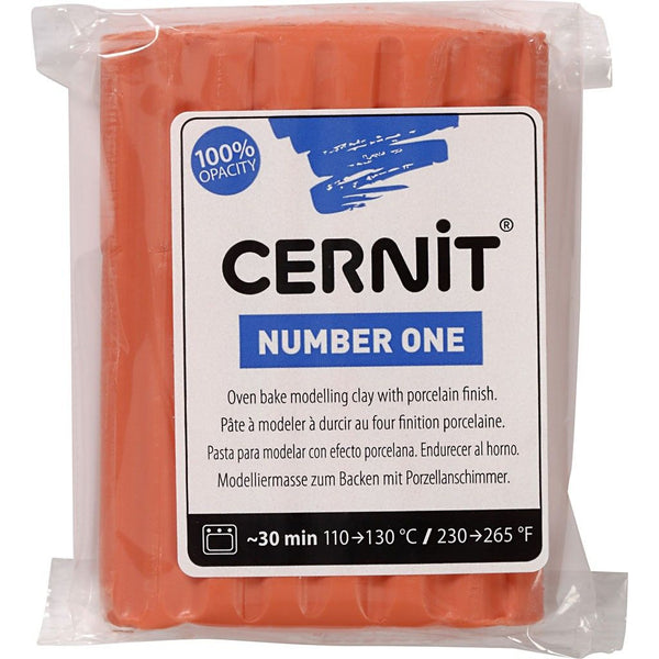 Cernit 56g Modelling Clay Oven Harden Porcelain Finish Assorted Colour Crafts