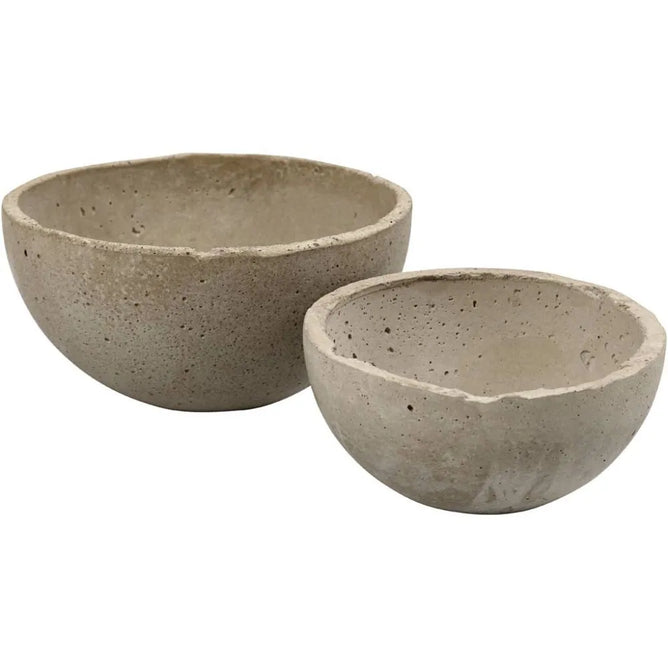 Concrete Mould Transparent Plastic Bowls 4 Different Sizes 13.6+15.6+18 Cm Creative Craft